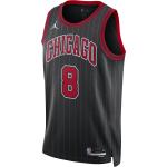 Camisetas negras de piel rebajadas Chicago Bulls con logo talla XL para hombre 