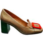 Zapatos marrones de goma de tacón rebajados con tacón de 5 a 7cm Chie Mihara talla 36,5 para mujer 