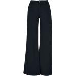 Chino de Urban Classics - Ladies High Waist Wide Leg Chino Pants - W26L33 W30L34 - para Mujer - Negro