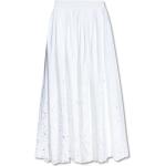 Faldas blancas de algodón de encaje  rebajadas de encaje Chloé talla L para mujer 