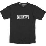 Chrome Horizontal Border Short Sleeve T-shirt Negro S Hombre