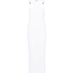 Vestidos largos blancos de algodón maxi Jean Paul Gaultier para mujer 