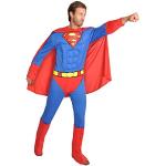 Disfraces azules de superhéroe Superman acolchados talla XL para mujer 