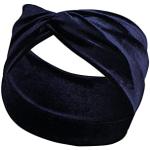 Turbantes azul marino de piel rebajados talla L para mujer 
