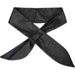 Cinturones anchos negros de cuero rebajados para mujer 