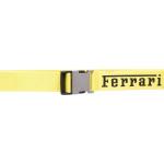 Cinturones amarillos de poliester con hebilla  Ferrari Talla Única de materiales sostenibles para mujer 