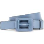 Cinturones azules con hebilla  largo 95 con logo HOGAN para mujer 