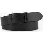 Cinturones negros de cuero con hebilla  largo 85 LEVI´S para hombre 