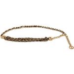 Cinturones cadena dorados rebajados con logo Dolce & Gabbana talla M para mujer 