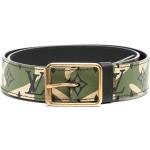 Cinturones verde militar de PVC con hebilla  militares Louis Vuitton Talla Única para mujer 