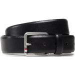 Cinturones negros de piel de cuero  rebajados largo 90 informales floreados Tommy Hilfiger Sport para hombre 