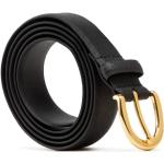 Cinturones negros de piel de cuero  rebajados Ralph Lauren Lauren talla L para mujer 