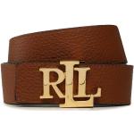 Cinturones marrones de cuero de cuero  Ralph Lauren Lauren talla XS para mujer 
