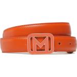 Cinturones naranja de piel de cuero  rebajados floreados MARELLA talla M para mujer 