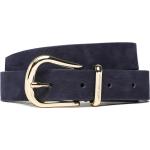 Cinturones azul marino de cuero  rebajados largo 70 informales Tommy Hilfiger Sport para mujer 