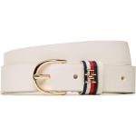 Cinturones blancos de piel de cuero  rebajados largo 70 floreados Tommy Hilfiger Sport para mujer 