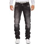 Jeans desgastados grises ancho W36 desgastado Cipo & Baxx para hombre 