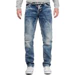 Jeans desgastados azules ancho W31 desgastado Cipo & Baxx para hombre 