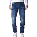 Cipo & Baxx Jeans para Hombre CD319Y-bans 38W / 32L