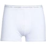 Calzoncillos bóxer blancos de algodón con logo Calvin Klein ck One talla XL para hombre 
