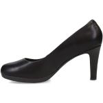 Clarks Adriel Viola, Zapatos de Vestir par Uniforme Mujer, Piel Negra, 34 EU