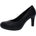 Zapatos negros de cuero de tacón rebajados Clarks talla 37,5 para mujer 