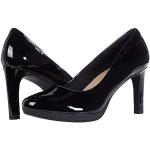 Zapatos negros de sintético de tacón lacado Clarks talla 35,5 para mujer 