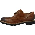 Clarks Batcombe Wing, Zapatos de Cordones Derby Hombre, Marrón (Dark Tan Leather), 41 EU