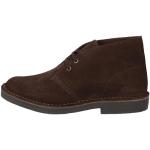 Clarks Desert Boot Evo - Botas de gamuza en color marrón oscuro, talla 9½, Brown, 44 EU