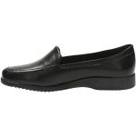 Zapatillas negras de cuero de piel informales Clarks talla 38 para mujer 