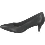 Zapatos negros de cuero de tacón rebajados Clarks talla 42 para mujer 