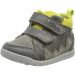 Sneakers grises de goma con velcro Clarks talla 18,5 infantiles 
