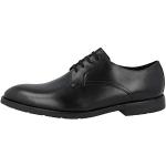 Zapatos negros de cuero con cordones con cordones formales Clarks talla 41,5 para hombre 