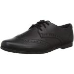 Clarks Scala Lace Y, Zapatos de cordones derby Niñas, Negro (Negro Black Leather Black Leather), 37 EU