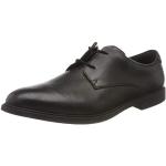 Zapatos negros de cuero con cordones rebajados con cordones formales Clarks talla 39 infantiles 