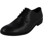 Zapatos negros de cuero con cordones con cordones formales Clarks talla 46 para hombre 