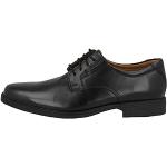Zapatos negros de cuero con cordones rebajados con cordones formales Clarks talla 48 para hombre 
