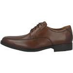 Zapatos marrones de cuero con cordones rebajados formales Clarks talla 48 para hombre 