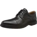 Zapatos negros de cuero con cordones formales Clarks talla 46 para hombre 