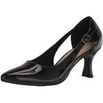 Zapatos negros de sintético de tacón Clarks talla 36 para mujer 