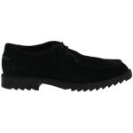 Zapatos negros de ante con puntera redonda formales Clarks talla 35,5 para mujer 