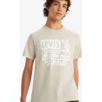 Camisetas estampada grises de algodón Clásico con logo LEVI´S talla M para hombre 