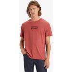 Camisetas estampada rojas de viscosa Clásico con logo LEVI´S talla XS para hombre 