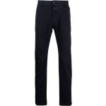 Pantalones ajustados orgánicos azul marino de algodón ancho W30 largo L36 con logo CLOSED de materiales sostenibles para hombre 