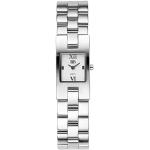 Relojes blancos de metal de pulsera impermeables Cuarzo analógicos con correa de metal CLIPS para mujer 