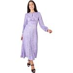 Closet London Puff Sleeves, Tie Back, Double Stitched Pockets, Gathers at Waist, Keyhole Button Front, Cuff Detailing Vestido Casual, Lilac, 16 (Pack de 24) para Mujer