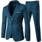 Chalecos azules de traje formales talla L para hombre 