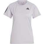 Camisetas deportivas lila manga corta con cuello redondo adidas talla S para mujer 
