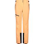 Pantalones naranja de esquí rebajados acolchados CMP talla L para mujer 