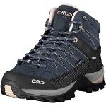 CMP Rigel Mid Wmn Trekking Shoes Wp, Zapatillas para Mujer, Asphalt Antracite Rose, 38 EU